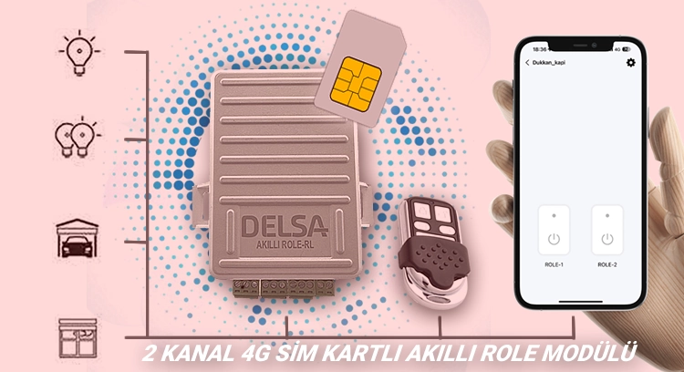 Akıllı Role Sim Kartlı