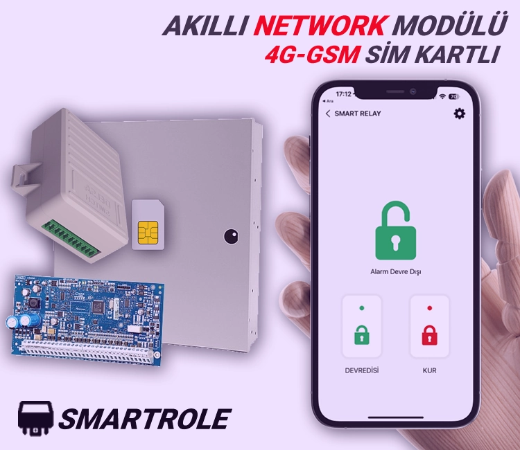 DSC Paradaox & Desi Alarm Network Modülü