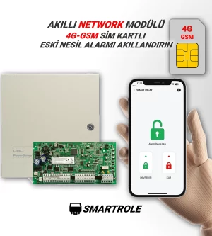 GSM Sim Kartlı Akıllı Alarm Modülü