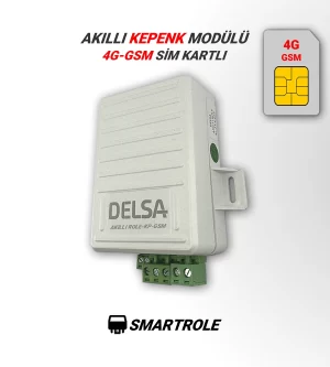 Delsa Akıllı Kepenk Modülü 4G Sim Kartlı Cep Telefonundan Konrollü