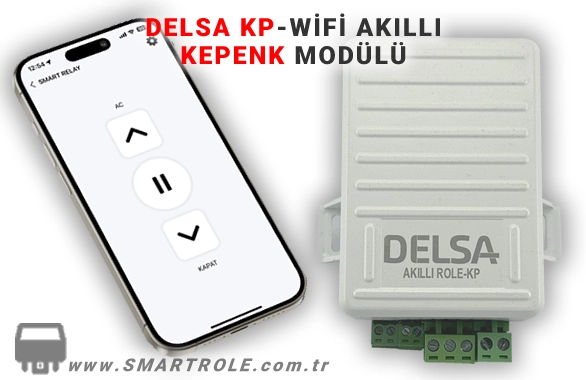 Delsa KP-WİFİ Akıllı Kepenk Alıcı Modülü