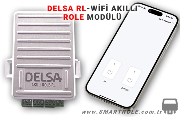WİFİ Akıllı Role Modülü Çift Kanal