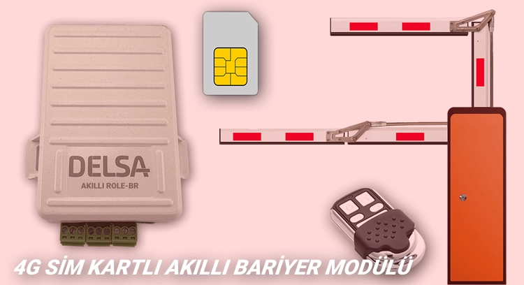 GSm Sim Kartlı Akıllı Barıyer Modülü