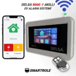 Delsa MAK-4 Akıllı Alarm ve Akıllı Ev Paneli – 4.3" Dokunmatik Ekran | WiFi & Zigbee